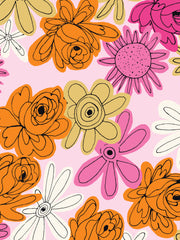Load image into Gallery viewer, Pink Floral Explosion Rayon | Summer Sun | Cloud9