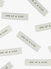 Load image into Gallery viewer, "One Of A Kind" Woven Labels | Pack of 6 | Kylie And The Machine