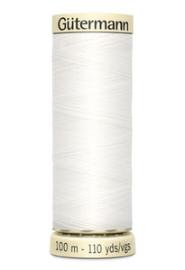 #20 White | Gütermann Sew-All Thread 100M