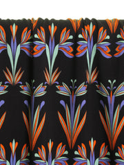 Load image into Gallery viewer, Art Deco on Navy Rayon Viscose | Atelier Jupe | By The Half Yard
