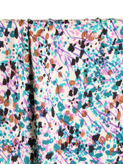 Load image into Gallery viewer, 1YD PRECUT; Abstract Painting on Ivory Rayon Viscose | Atelier Jupe