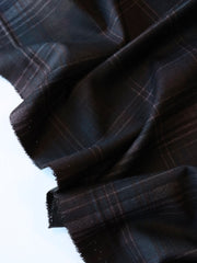 Load image into Gallery viewer, Mahogany Madras Plaid Premium Ponte Print