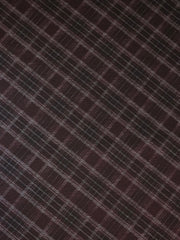 Load image into Gallery viewer, Burgundy Bias Madras Plaid Premium Ponte Print