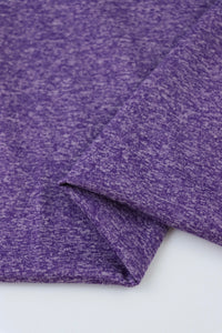 Purple Athletic Brushed Poly Jersey 125GSM