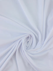 Load image into Gallery viewer, White Athletic Brushed Poly Jersey 125GSM