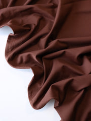 Load image into Gallery viewer, Chicory Coffee Athletic Nylon Spandex | Designer Deadstock