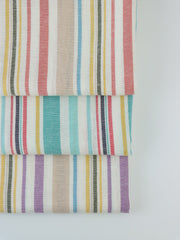 Load image into Gallery viewer, Lavender & Sand Beach Stripe Linen Rayon