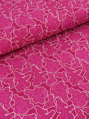 Load image into Gallery viewer, Pretty Pink Paisley Cotton Linen