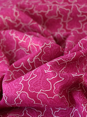 Load image into Gallery viewer, Pretty Pink Paisley Cotton Linen