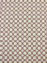 Load image into Gallery viewer, Pink Rings on Ivory Matte Nylon Spandex Tricot | Designer Deadstock