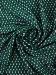 Load image into Gallery viewer, Daly Tiny Stencil on Navy Nylon Spandex Tricot | Designer Deadstock