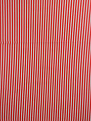 Load image into Gallery viewer, Red & White 1/8" Vertical Stripe Nylon Spandex Tricot | Designer Deadstock
