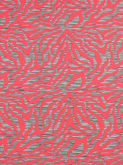 Load image into Gallery viewer, Neon Zebra Nylon Spandex Tricot