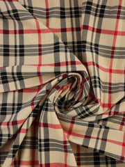 Load image into Gallery viewer, Burberry Plaid Nylon Spandex Tricot | Designer Deadstock