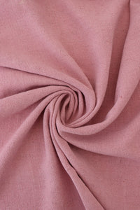 Apple Blossom Pink Luxor Heavy Linen Slub