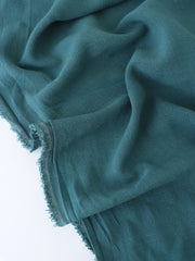Load image into Gallery viewer, Hazy Teal Luxor Heavy Linen Slub