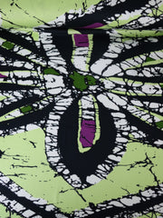 Load image into Gallery viewer, Citrus Crackle Starflower 100% Silk Jersey