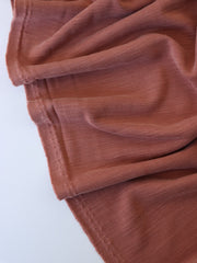 Load image into Gallery viewer, Cinnamon Cupro Slub Jersey