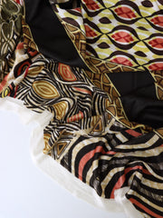 Load image into Gallery viewer, Pinks & Greens Mixed Media 100% Silk Jersey