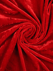 Load image into Gallery viewer, Red Heavy Activewear Crushed Stretch Velvet