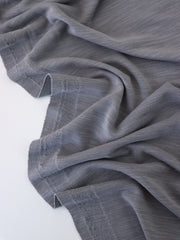 Load image into Gallery viewer, Silver Cupro Slub Jersey