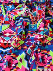 Load image into Gallery viewer, Geo Art Nylon Spandex Tricot