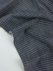Load image into Gallery viewer, Indigo Mix Cone Mills Cotton Jacquard Shirting