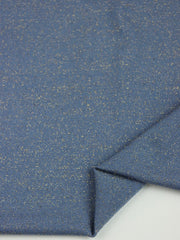 Load image into Gallery viewer, Atlantic Glitter Jersey Knit | 2YD PRECUT | Designer Deadstock