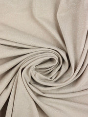 Load image into Gallery viewer, Oyster Sparkle Jersey Knit | 2YD PRECUT | Designer Deadstock