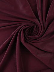 Load image into Gallery viewer, Burgundy Ribbed Polyester Spandex Tricot