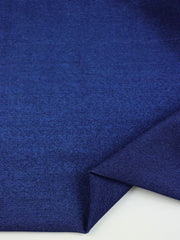 Load image into Gallery viewer, Navy Shimmer Jersey Knit | 2YD PRECUT | Designer Deadstock