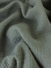 Load image into Gallery viewer, Soft Sage Cotton Double Gauze