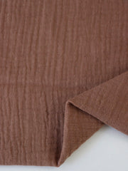 Load image into Gallery viewer, Latte Cotton Double Gauze