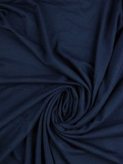 Load image into Gallery viewer, Navy Heavy Bamboo Spandex | Designer Deadstock