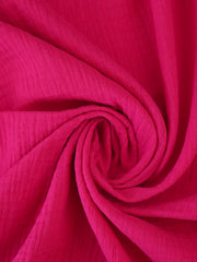 Load image into Gallery viewer, Fuchsia Cotton Double Gauze