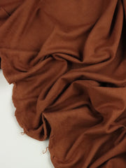 Load image into Gallery viewer, Cognac Heavy Bamboo Spandex | Designer Deadstock