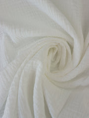 Load image into Gallery viewer, Ivory Cotton Double Gauze