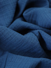 Load image into Gallery viewer, Baltic Blue Cotton Double Gauze