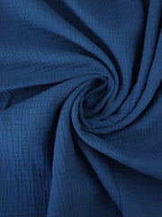 Load image into Gallery viewer, Baltic Blue Cotton Double Gauze