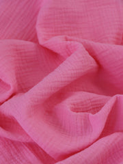 Load image into Gallery viewer, Taffy Pink Cotton Double Gauze