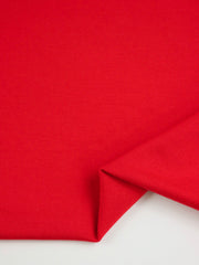 Load image into Gallery viewer, True Red Heavy Bamboo Spandex | Designer Deadstock