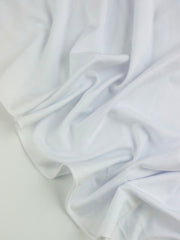 Load image into Gallery viewer, White Heavy Bamboo Spandex | Designer Deadstock