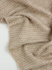 Load image into Gallery viewer, Oatmeal Selkirk Cable Jacquard Sweater Knit