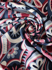 Load image into Gallery viewer, Swirling Floral Linen Cotton