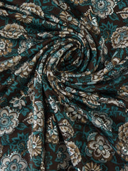 Load image into Gallery viewer, Teal & Mocha Foil Floral ITY
