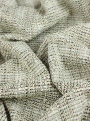 Load image into Gallery viewer, Mocha/White Tweed Boucle Jacquard Knit