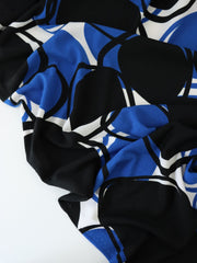 Load image into Gallery viewer, Black & Blue Mod Dot ITY