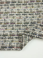 Load image into Gallery viewer, Black Tweed Boucle Jacquard Knit