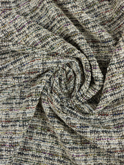Load image into Gallery viewer, Black Tweed Boucle Jacquard Knit