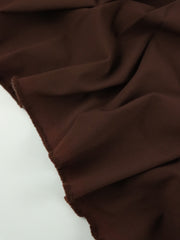 Load image into Gallery viewer, Brown Nylon Spandex Stretch Twill| Designer Deadstock
